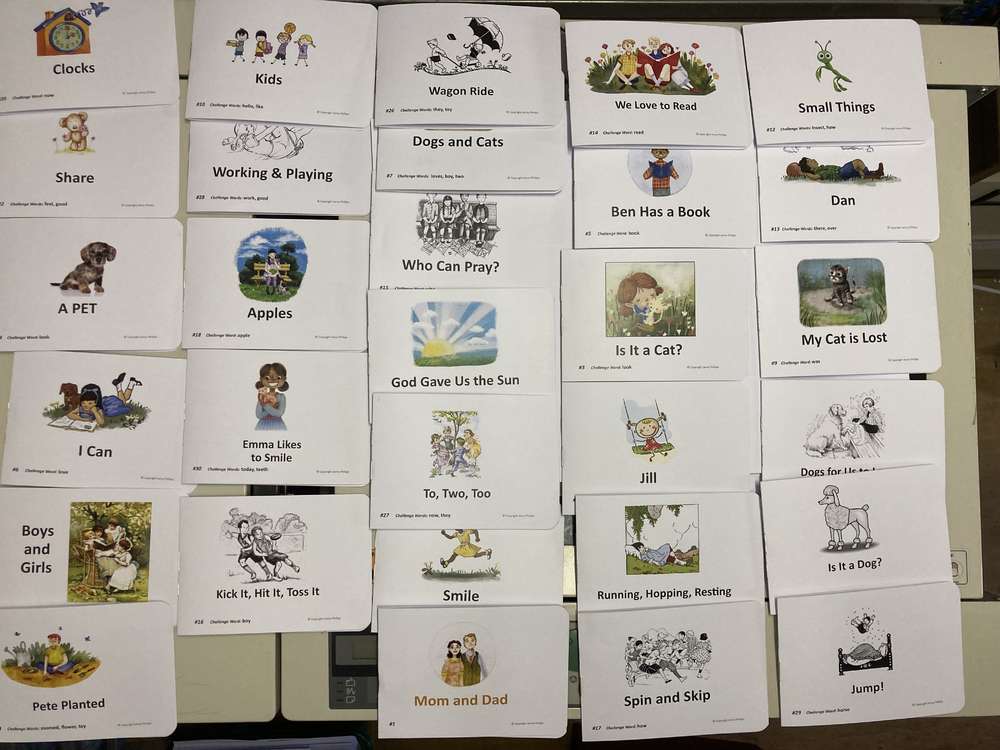 The Good and the Beautiful - Language, Art & Literature L0 (K) mini bks - NOT LINKED TO BOOSTER CARDS A