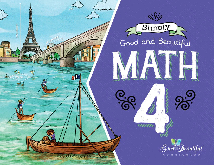 The Good and the Beautiful - Maths Grade 4 (2bks)