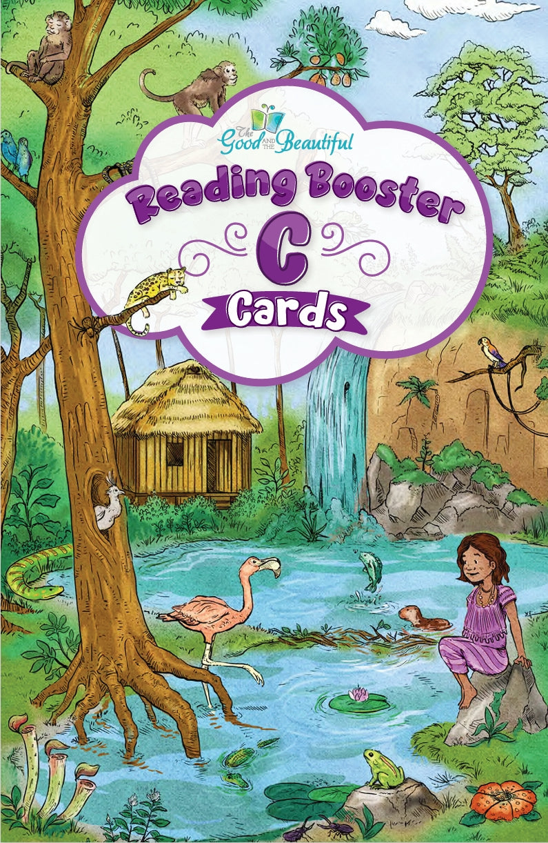 The Good and the Beautiful - Language, Art & Literature L2 Booster Cards C A5 - spiraled