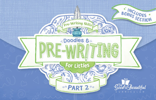 The Good and the Beautiful - Handwriting Doodles Part 2 A5  -  PDF MUST BE PURCHASED FROM TGATB