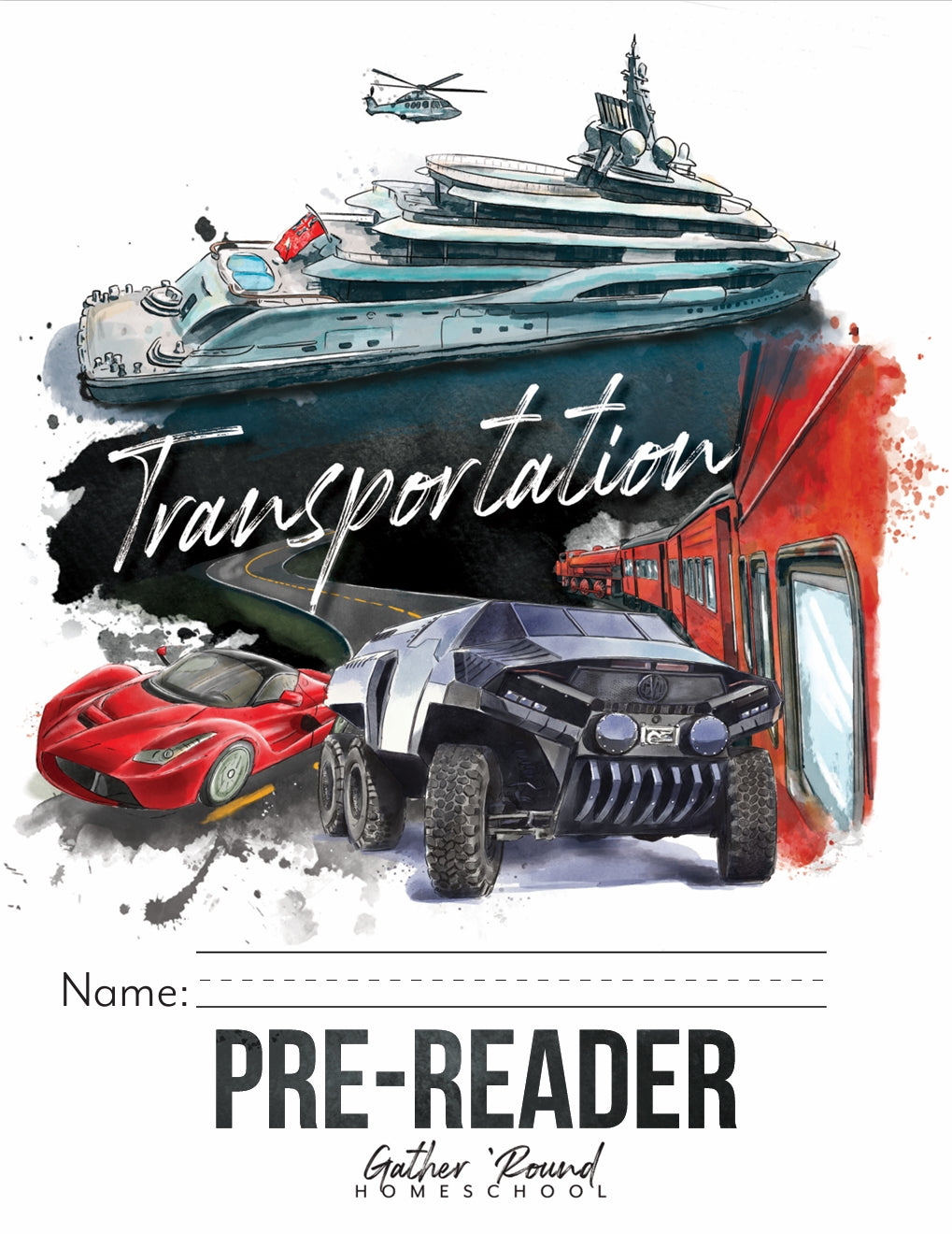 Gather Round - Transportation - Pre Reader  -  PDF MUST BE PURCHASED FROM GATHER ROUND