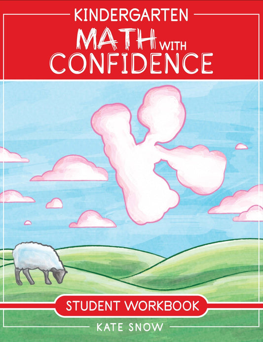 Kate Snow - Maths with Confidence - Level 0 K Student Workbook  -  PDF MUST BE PURCHASED FROM WELL TRAINED MIND