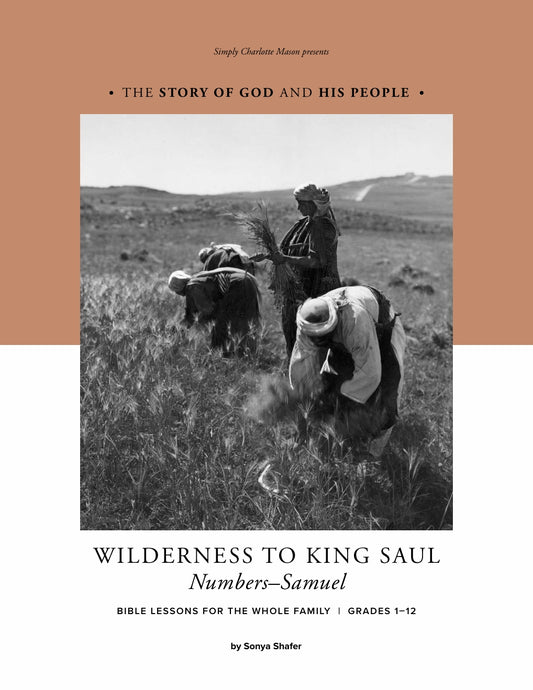 The Story of God and His People - Wilderness to King Saul - Teacher  -  PDF MUST BE PURCHASED FROM SIMPLY CHARLOTTE MASON
