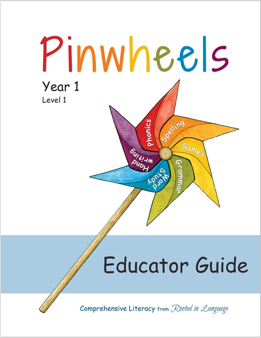 Pinwheels - Year 1 - Level 1 - Educator Guide  -  PDF MUST BE PURCHASED PRIOR TO ORDERING HARD COPY