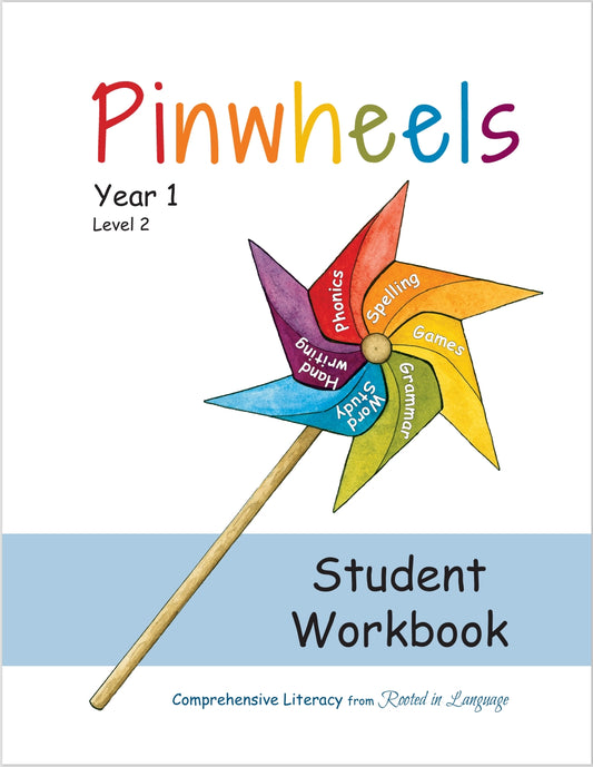 Pinwheels - Year 1 - Level 2 - Student Workbook  -  PDF MUST BE PURCHASED PRIOR TO ORDERING HARD COPY